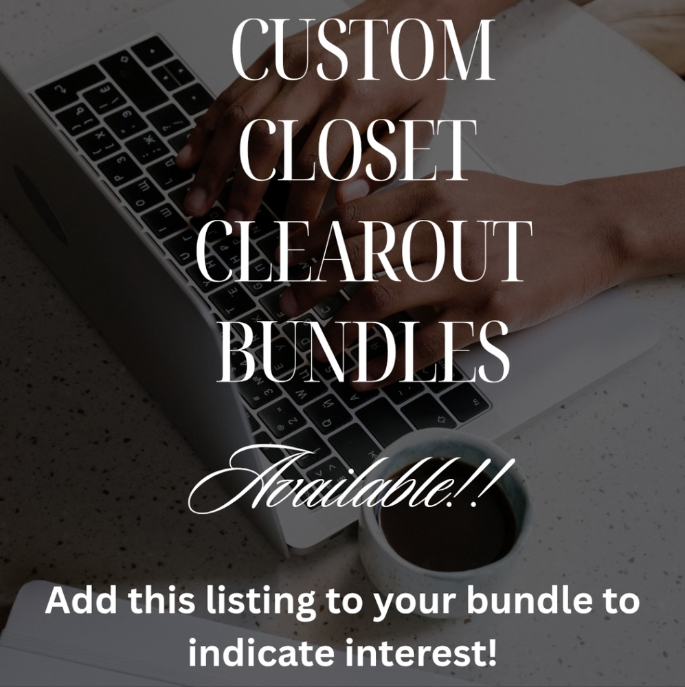 Closet Clear Out!!!